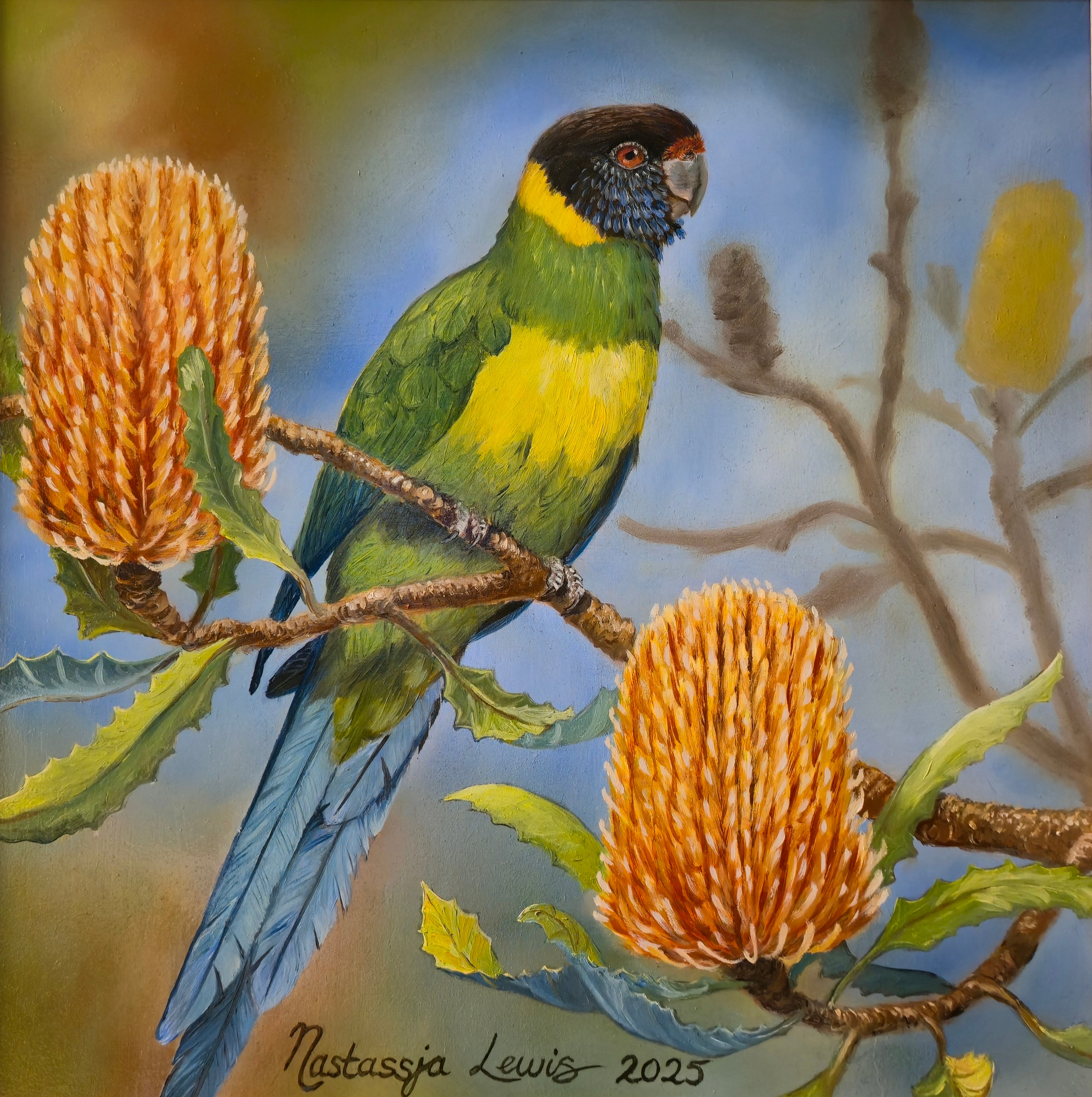 "Banksia Retreat" original painting